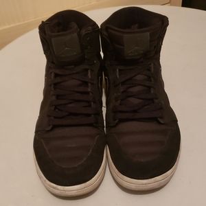 Jordan 1 Retro High Strap Black Anthracite shoes